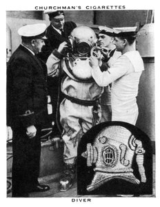 गोताखोर, 1937। द्वारा WA और एसी चर्च