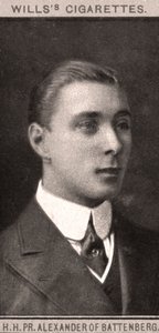 H.H, PR. Alexander of Battenberg, 1908. द्वारा WD और HO विल्स