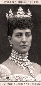 एचएम द क्वीन ऑफ़ इंग्लैंड, 1908।