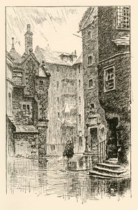जेम्स कोर्ट, एडिनबर्ग, 1928। द्वारा कॅफीन