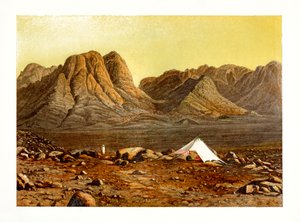 माउंट सिनाई, मिस्र, c1870।