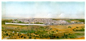 यरूशलेम का पैनोरमा, c1870।