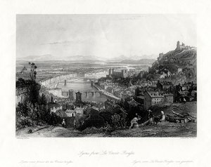 ल्योन, फ्रांस, 1875 द्वारा डब्ल्यू फ्लॉयड