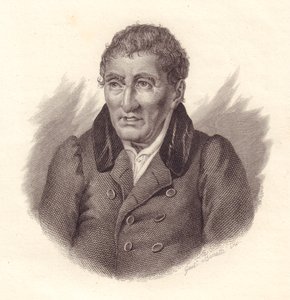 इतालवी कवि जैकोपो विटोरेली (1749-1835) का पोर्ट्रेट, बोनैटिक द्वारा तांबे की नक्काशी द्वारा WG (बाद) थायर