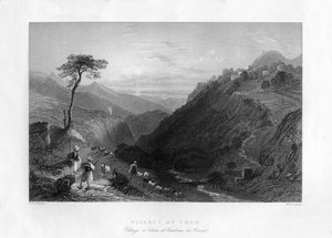 ईडन गांव, 1841। द्वारा WH कपोन