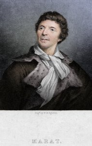 जीन-पॉल मराट 1743-1793, चिकित्सक, वैज्ञानिक और राजनीतिक सिद्धांतकार, c1830 द्वारा डब्ल्यू। एग्लटन