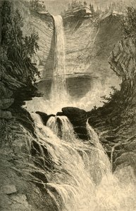 कैट्सकिल फॉल्स, 1874।