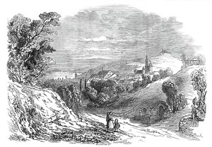 कोबर्ग - हिज रॉयल हाइनेस प्रिंस अल्बर्ट की ड्राइंग, 1845 से। द्वारा डब्ल्यूजे लिंटन