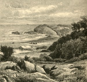 पेर्गेटरी का दूर का दृश्य, 1872। द्वारा डब्ल्यूजे लिंटन