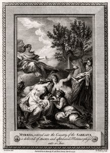Myrrha, देशवासियों के देश में सेवानिवृत्त, Adonis की डिलीवरी है ..., 1775