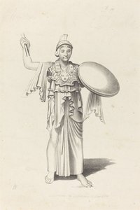डेडालस द्वारा मिनर्वा, फ्रॉम अ ब्रॉन्ज़ द्वारा जॉन फ्लैक्समैन के बाद डब्ल्यू वाल्टन