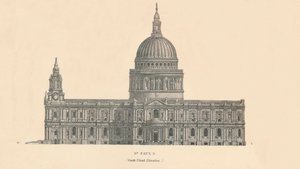 'अनुसूचित जनजाति। पॉल्स - साउथ फ्लैंक एलिवेशन', 1889। द्वारा डब्ल्यू और एके जॉनसन