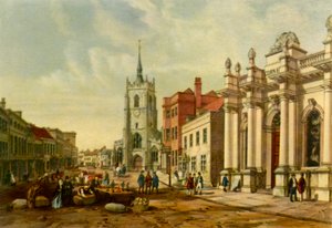 मार्केट हॉल, सडबरी, c1850, 1943।