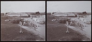 ओल्ड सरम, सैलिसबरी, विल्टशायर, 1913। द्वारा वाल्टर एडवर्ड ज़ेटमायरी