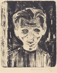 सेल्फ-पोर्ट्रेट, 1922। द्वारा वाल्टर ग्रैमैट