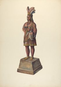 सिगार स्टोर इंडियन, सी. 1937.
