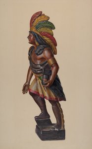 सिगार स्टोर इंडियन, सी. 1937.