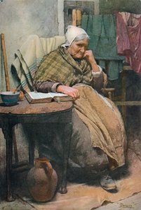 एक पुरानी कोर्निश महिला, c1880, 1906। द्वारा वाल्टर लैंगली