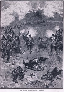 1855 ई। में रेडान पर हमला द्वारा वाल्टर पेजेट