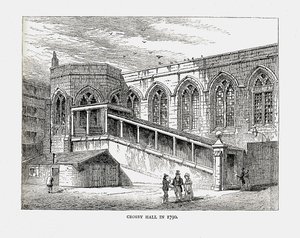 1790, 1878 में क्रॉसबी हॉल