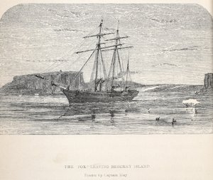 फॉक्स लीडिंग बीचे आइलैंड, 1859 द्वारा वाल्टर विलियम मे