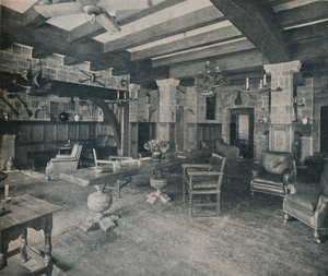 द बुकेनेर रूम, कार्लाइल क्लब, पिकाडिली, 1915 द्वारा वारिंग और गिलो
