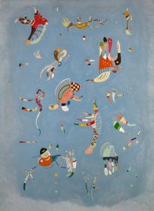 आकाश नीला द्वारा Wassily Kandinsky
