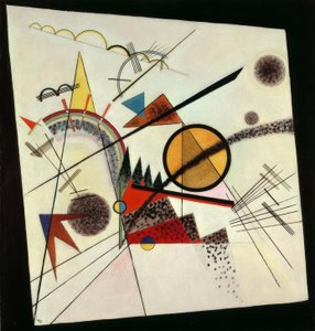 काले वर्ग में द्वारा Wassily Kandinsky