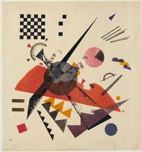 नारंगी, 1923 द्वारा Wassily Kandinsky