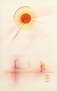 सनशाइन द्वारा Wassily Kandinsky