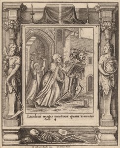 अब्बेस, 1651। द्वारा Wenceslaus Hollar