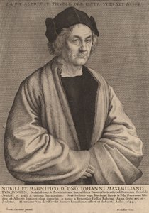 अल्ब्रेक्ट ड्यूरर के पिता, 1644। द्वारा Wenceslaus Hollar