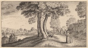एल्बरी द्वारा Wenceslaus Hollar