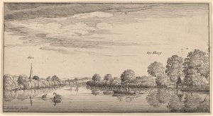 एल्बरी द्वारा Wenceslaus Hollar