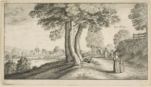 एल्बरी द्वारा Wenceslaus Hollar