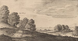 एल्बरी, 1645। द्वारा Wenceslaus Hollar