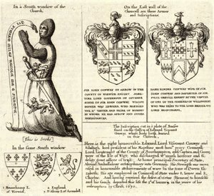 तीर (सना हुआ ग्लास)। राज्य 2 द्वारा Wenceslaus Hollar