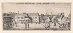दक्षिण से अरुंडेल हाउस, 1646।, 1646। द्वारा Wenceslaus Hollar