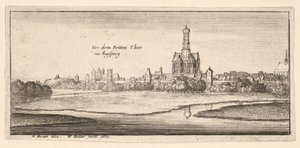 ऑग्सबर्ग, 1665। द्वारा Wenceslaus Hollar