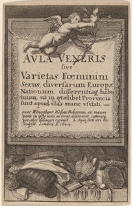 शुक्रवार हॉल: शीर्षक पृष्ठ द्वारा Wenceslaus Hollar