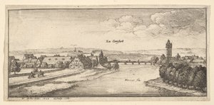 कैनस्टेड, 1665। द्वारा Wenceslaus Hollar