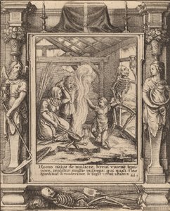 बच्चा, 1651। द्वारा Wenceslaus Hollar