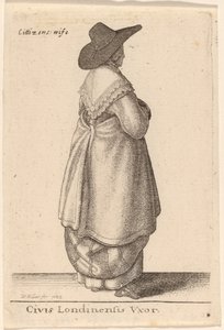 लंदन Vxor के नागरिक द्वारा Wenceslaus Hollar