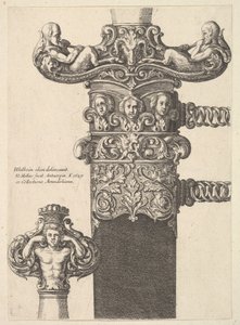 डैगर और स्कैबार्ड, 1645। द्वारा Wenceslaus Hollar