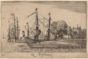 डेल्फ़शेवेन द्वारा Wenceslaus Hollar
