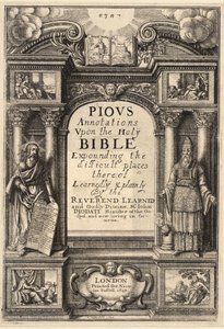 डायोडती। पवित्र एनोटेशन। राज्य 1 द्वारा Wenceslaus Hollar