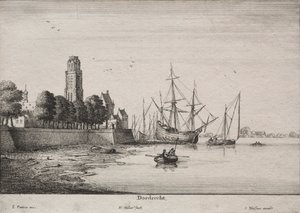 Dordrecht द्वारा Wenceslaus Hollar
