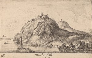 ड्रेचेनफेल्स, 1635। द्वारा Wenceslaus Hollar