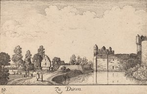 ड्यूरेन, 1635। द्वारा Wenceslaus Hollar
