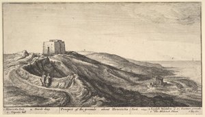 हेनरीटा फोर्ट, ca. 1670। द्वारा Wenceslaus Hollar